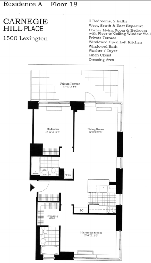 Residence A - Carnegie Hill Place