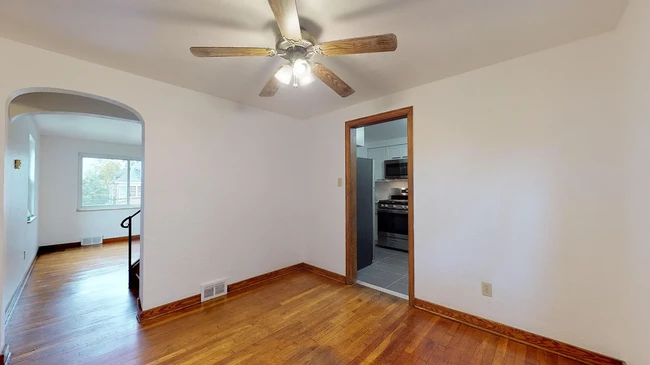 Separate dining room with direct access to kitchen - 31 Marylea Ave