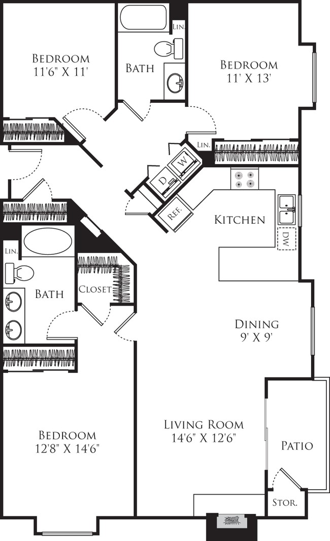 Floorplan - Kelvin Court