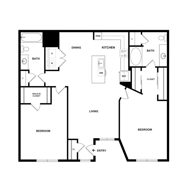 Floorplan - 7166 at Belmar