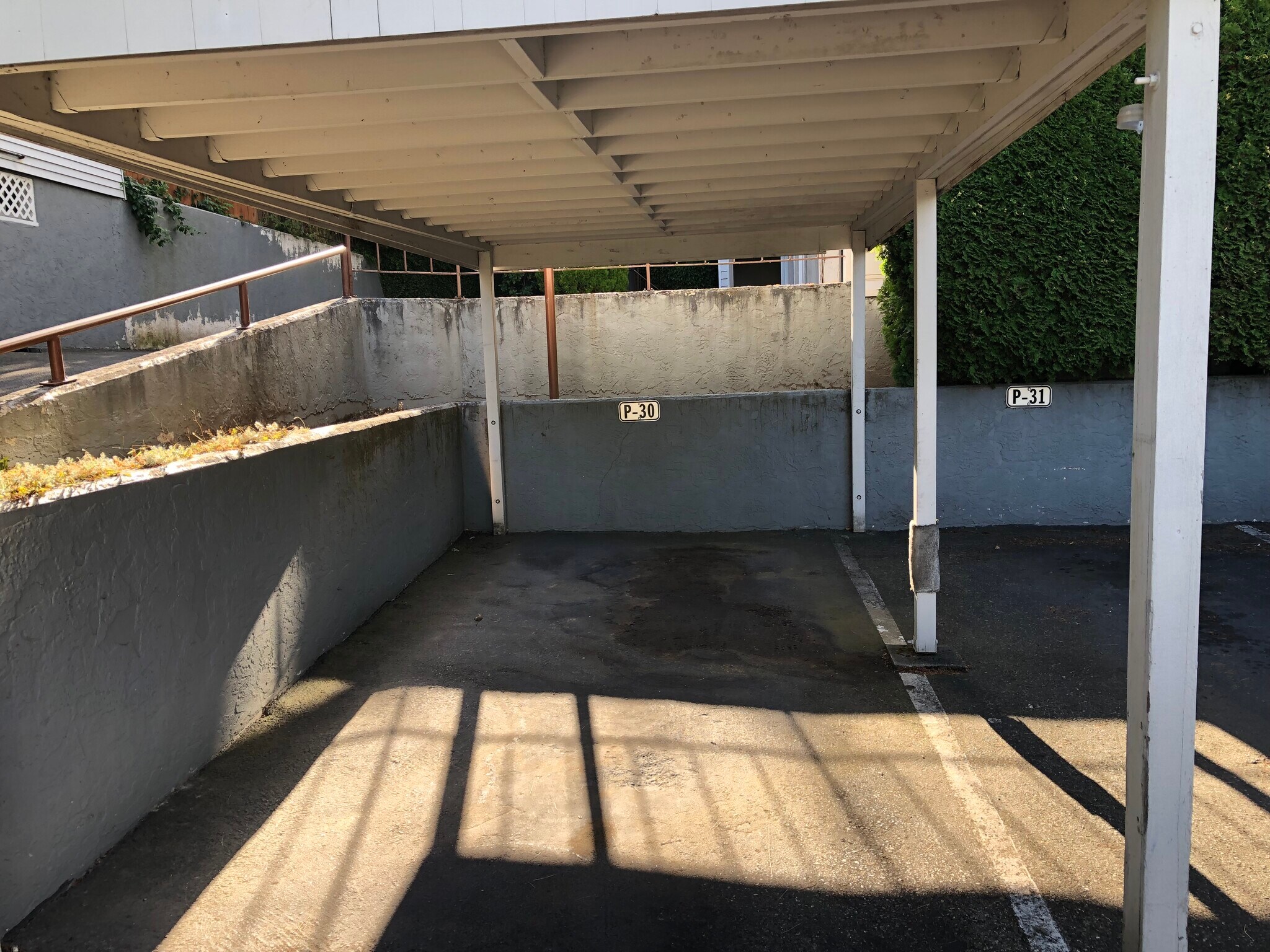 Private covered parking space ($25/month extra) - 17405 Ashworth Ave N