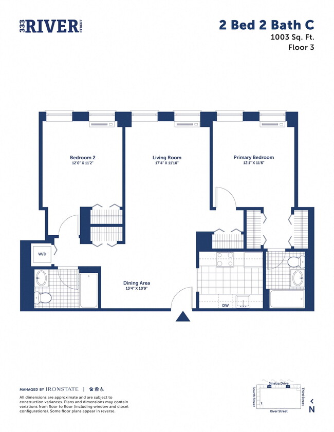 Floorplan - 333 River Street