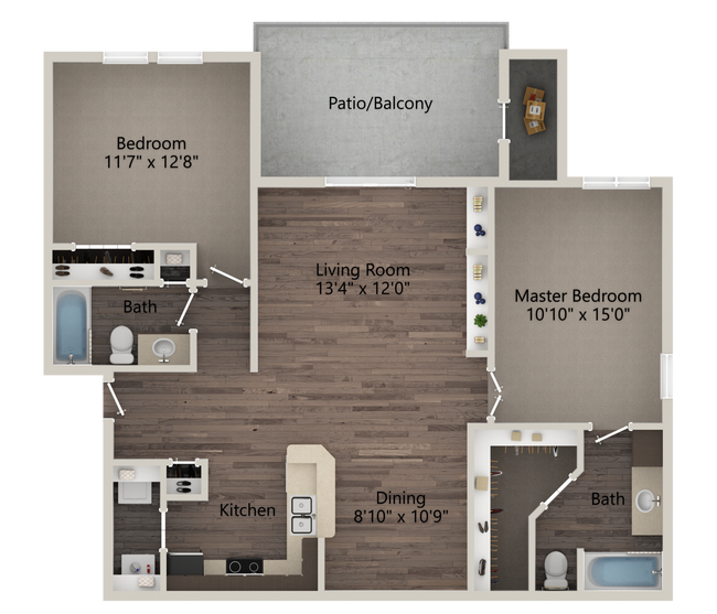 Floorplan - Contigo Westover Hills