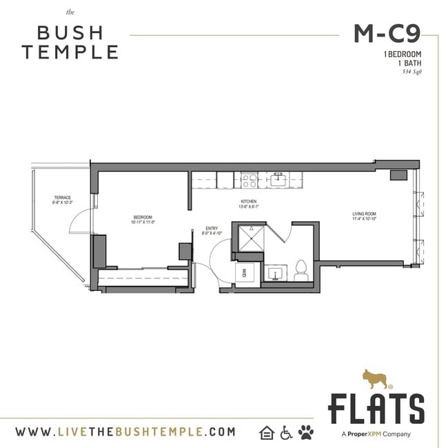 Floorplan - The Bush Temple II