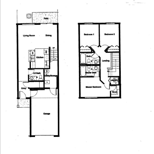 Floorplan - Lincoln Park Townhomes