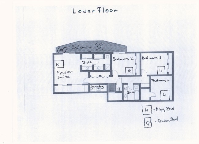 Foor plan lower - 18109 Coastline Dr