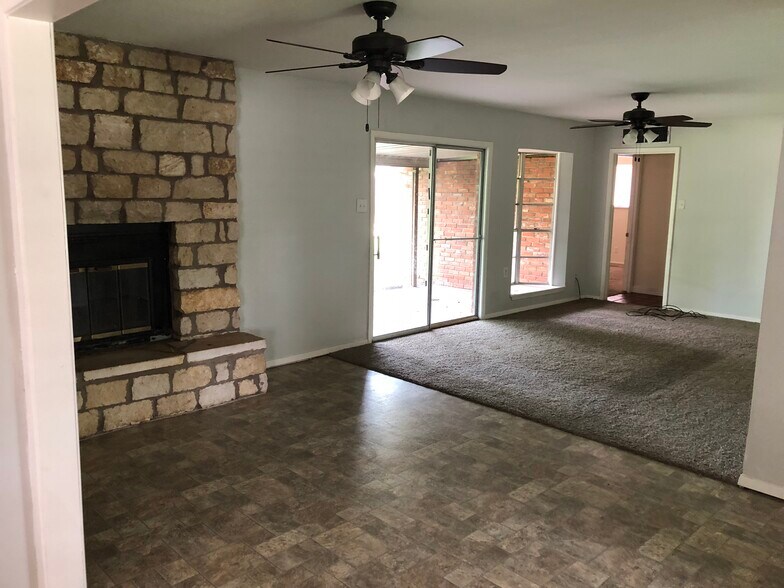 Standing in kitchen, looking into living room - 2754 Yale