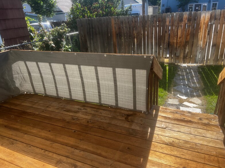 back deck - 1509 N 12th St