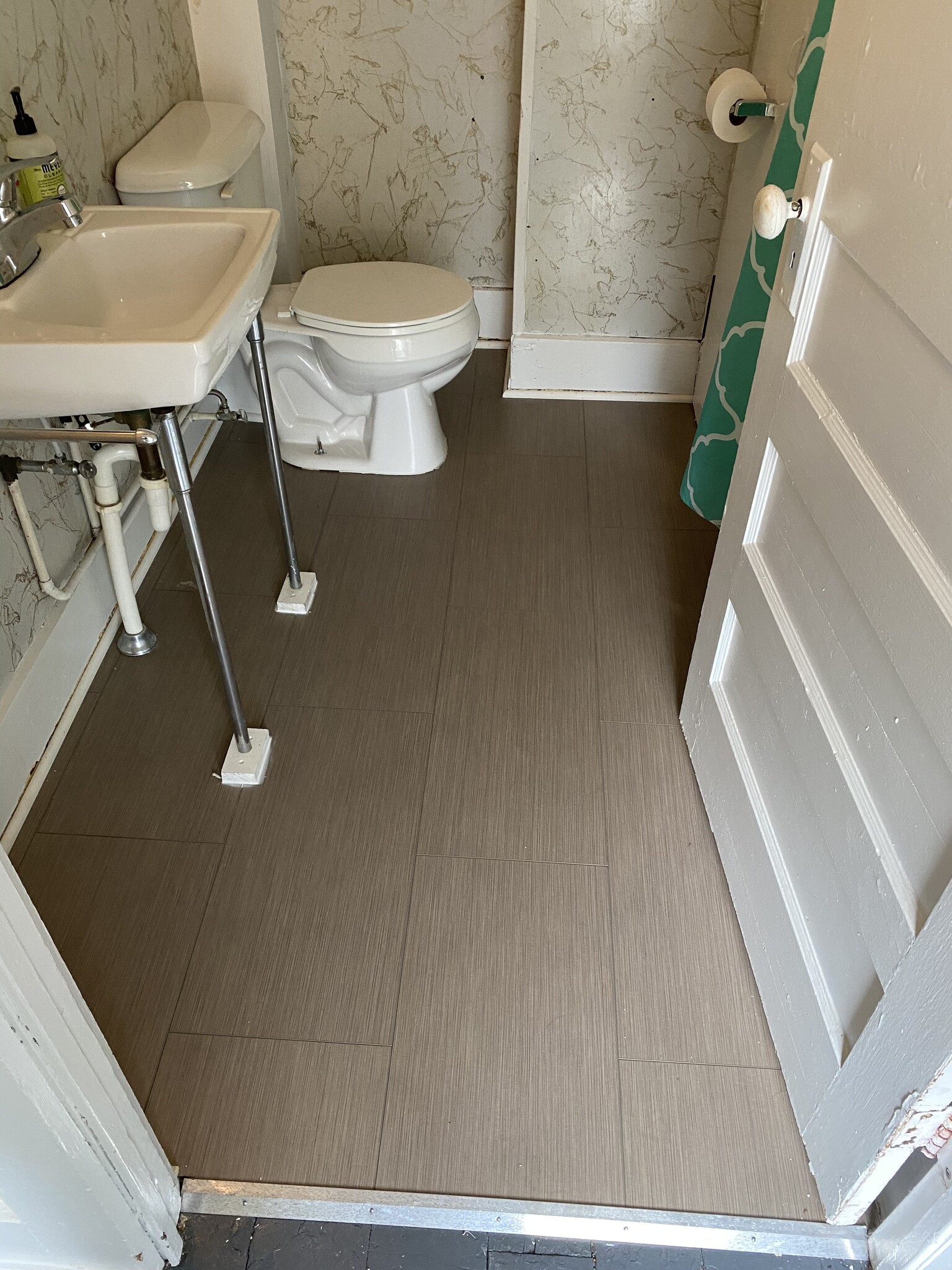 Bath (new flooring) - 450 S Grove St