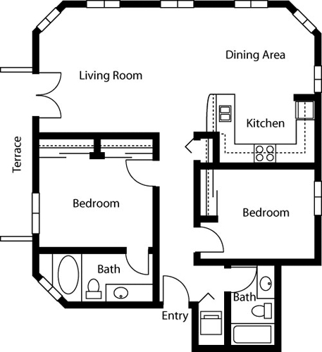 Floorplan - Metro on First