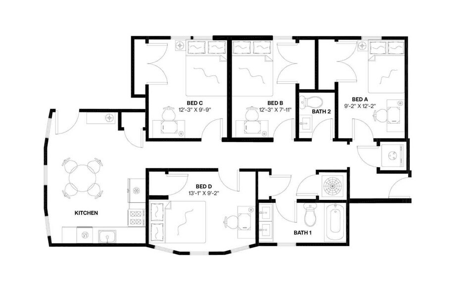 Building Photo - Room in Shared 4 bed/1.5 bath home