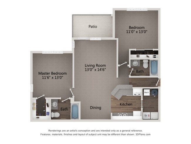 Floorplan - Hidden Creek