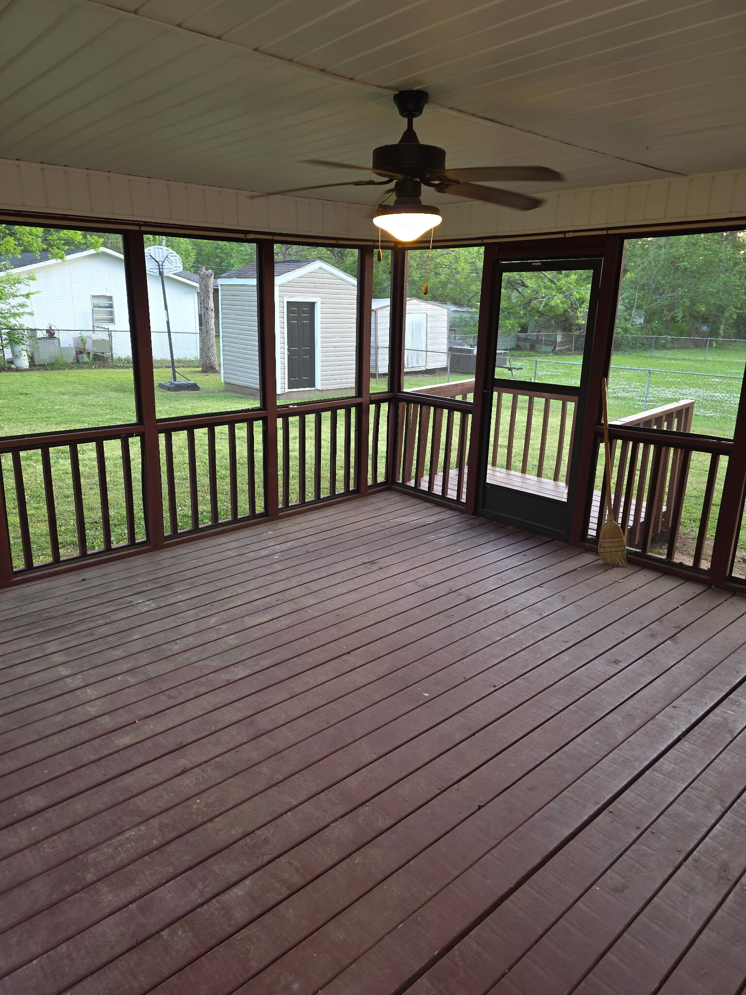 Screened back porch - 234 Clifton St