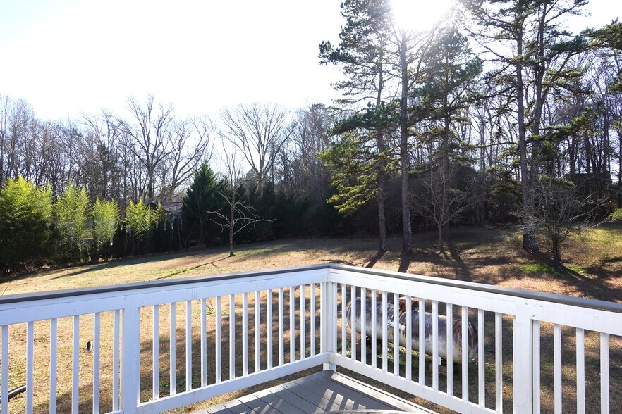 Back Deck View - 1333 Holliday Dr