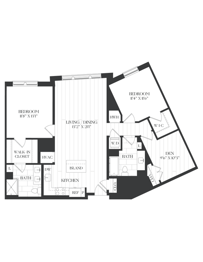 Floorplan - The Barrett at Chevy Chase Lake