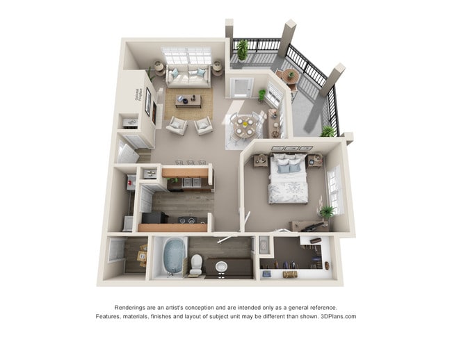 Floorplan - TalaVera Apartments