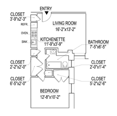Apartment 2H - Terrace Court