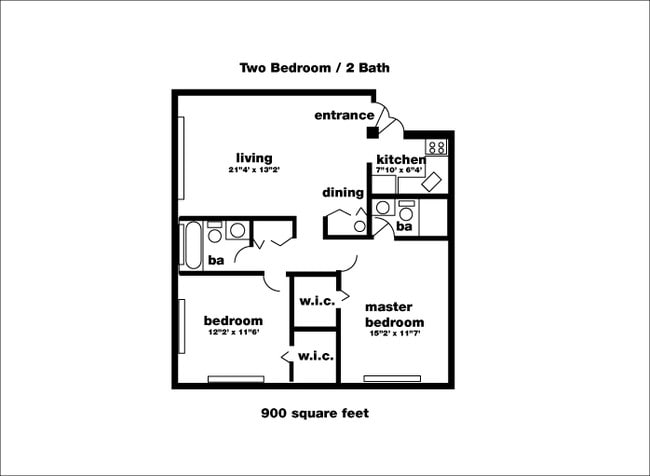 Floorplan - Boardwalk West Apartments