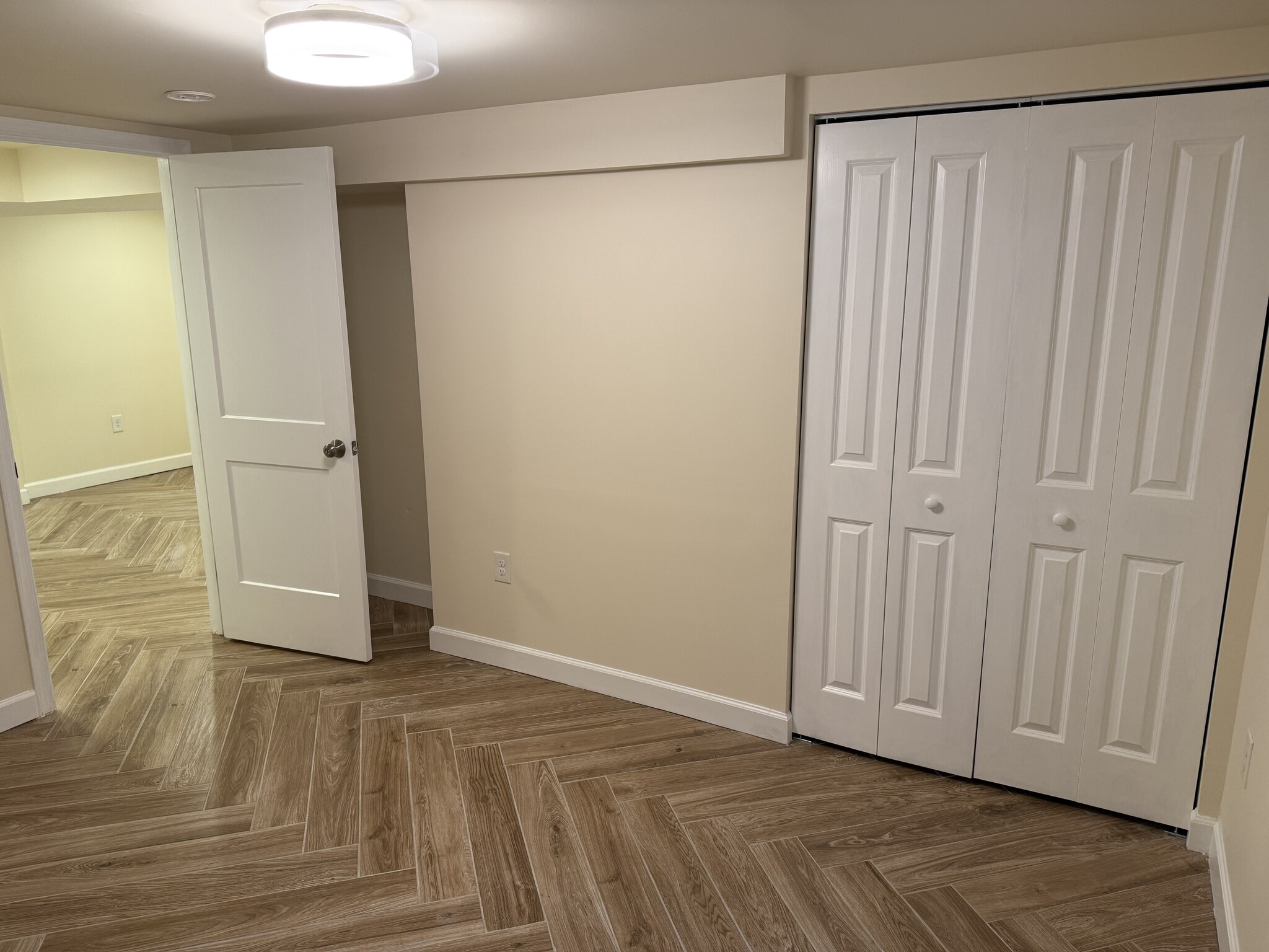 Lower Level -bedroom 3 from window - 4915 Strathmore Ave