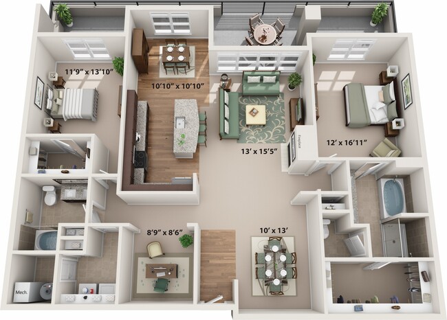 Floorplan - Amberley at Inverness