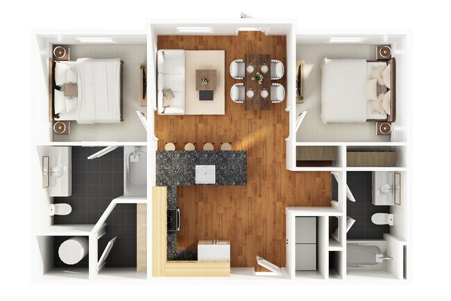Floorplan - Perrywood Apartments