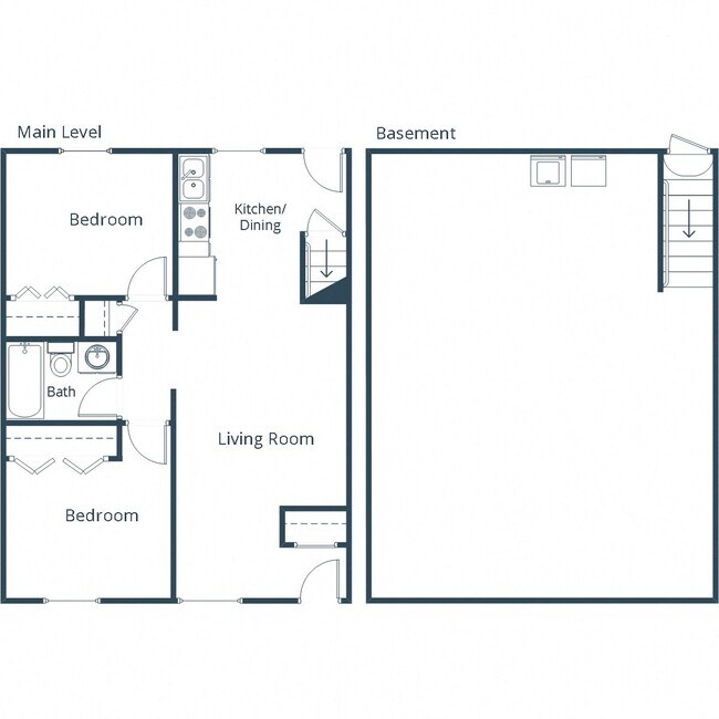 Floorplan - Oakview Townhomes