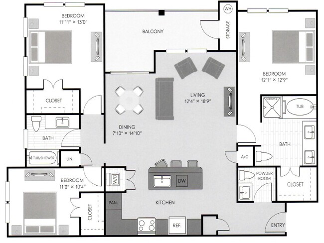 Floorplan - Berkshire Santal