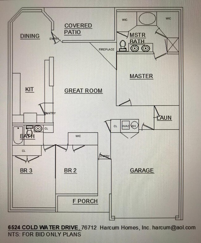 Floor Plan 6524 Cold Water Drive - 6524 Cold Water Dr