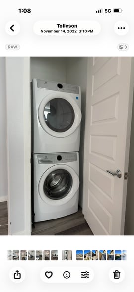 In unit laundry - 9530 W Getty Dr