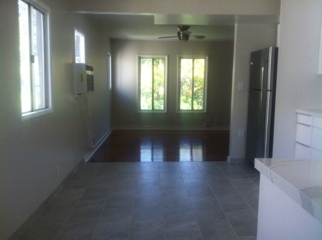 Kitchen to Front Room, Oak Floors - 1885 Echo Park Ave