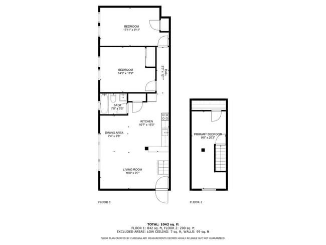 Floorplan - Cook Hill Apartments