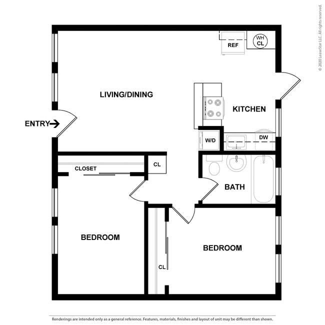 Floorplan - The Parc at 1300