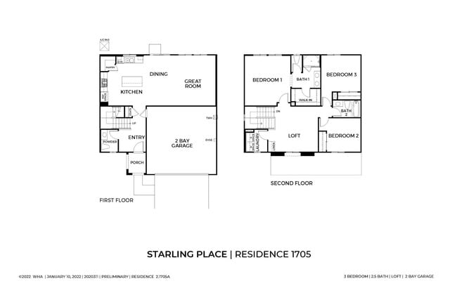 Floorplan - Maple at Starling Place