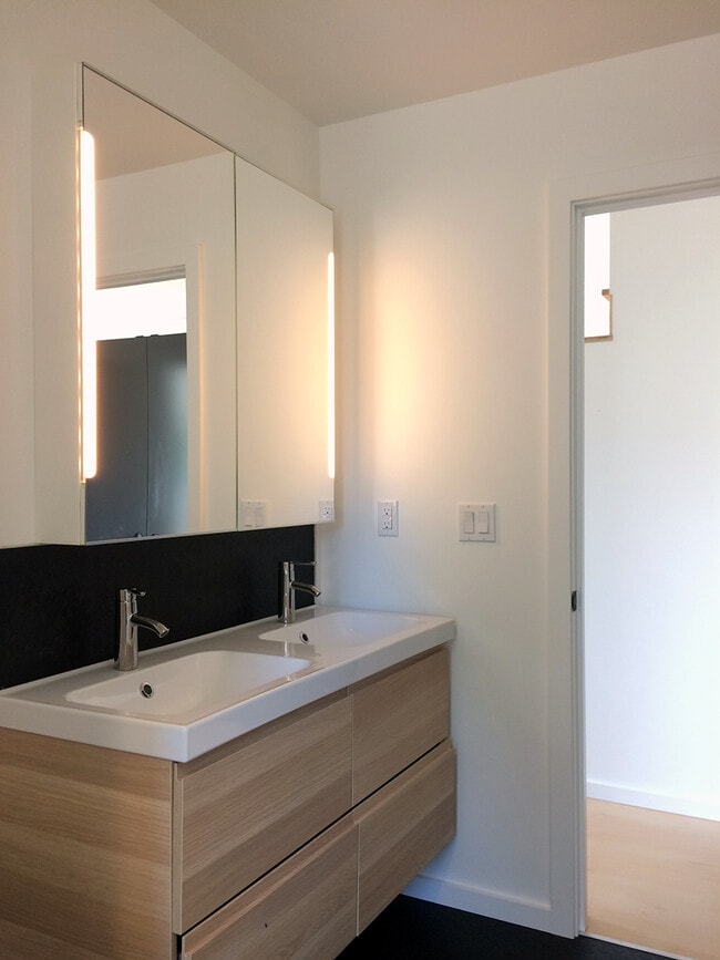 Bathroom has double vanity with large drawers - 636 North Prospect Street