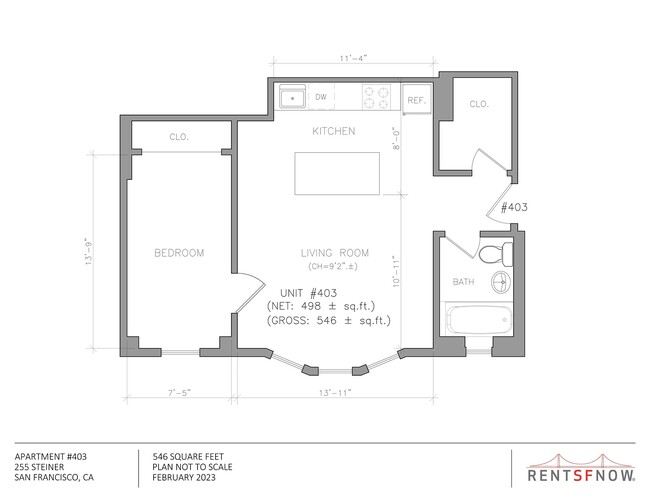 Floorplan - 255 Steiner