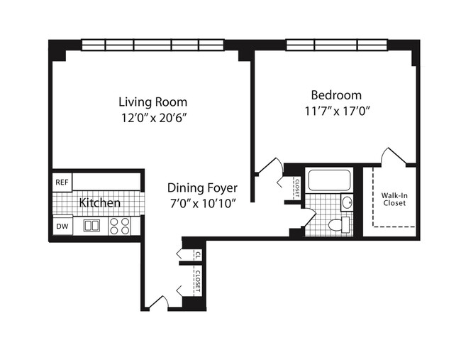 Floorplan - The Ashford NYC