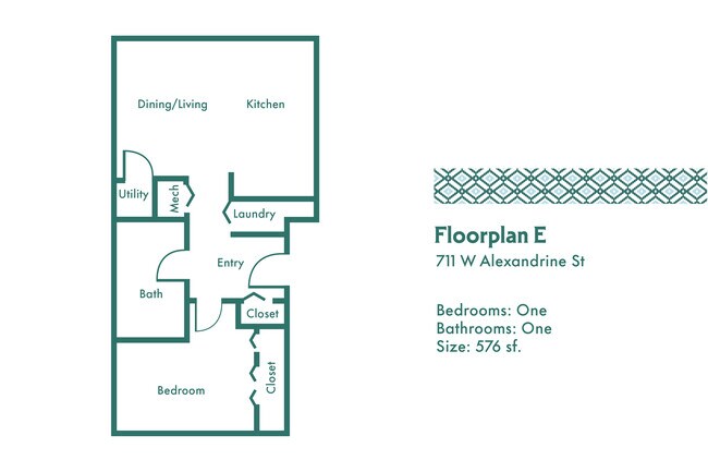 Floorplan - Devenir District- 711 W Alexandrine