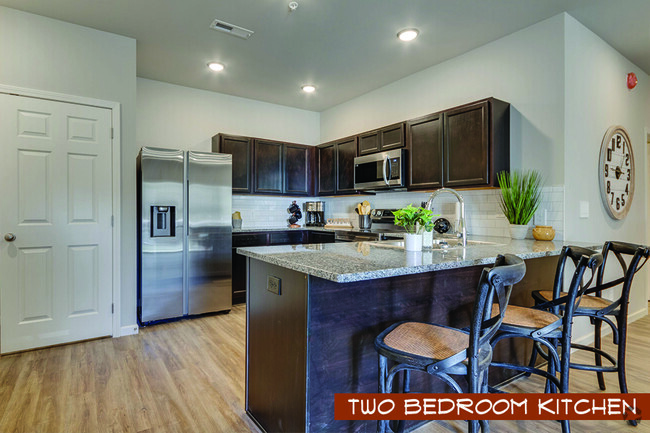 TWO BEDROOM: Kitchen - Rylan's Creek Apartments