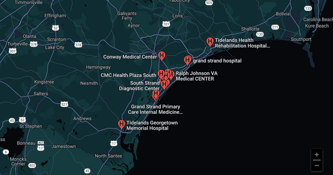 Medical Facilities near Condo. - 2090 Cross Gate Blvd