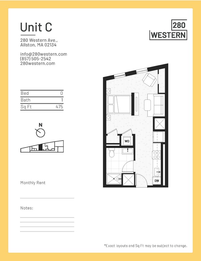 Floorplan - 280 Western