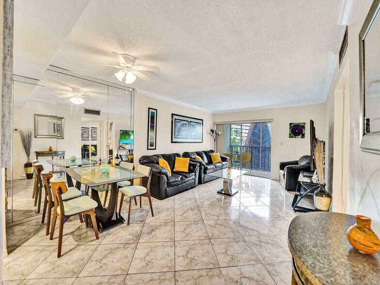 Living room and Dining - 201 178th Dr