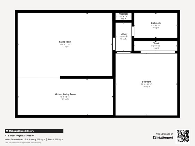 Floorplan - 418 W. Regent St.