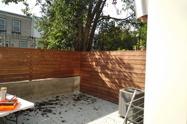 private back yard - 832 N 19th St