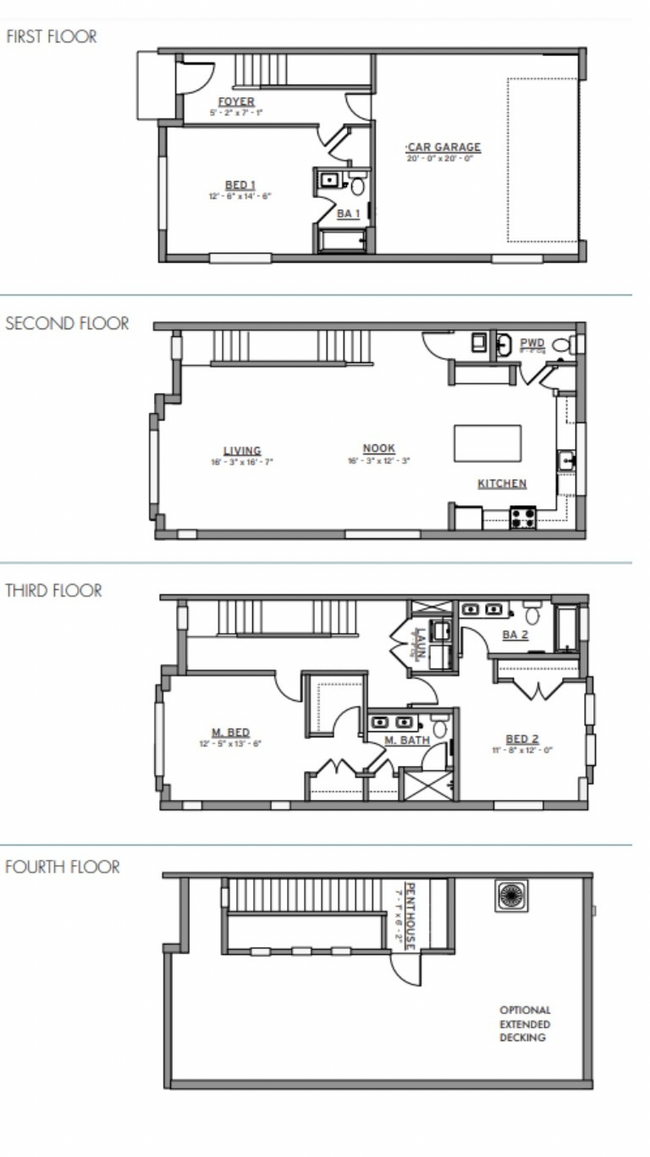 Floor plan - 2506 W Cleveland St