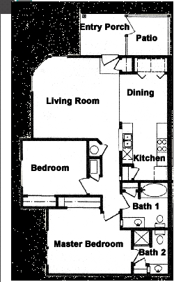 2BR/2BA - Mission Ranch Apartments