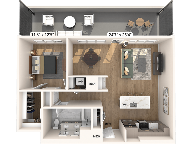 Floorplan - Avalon W Squared