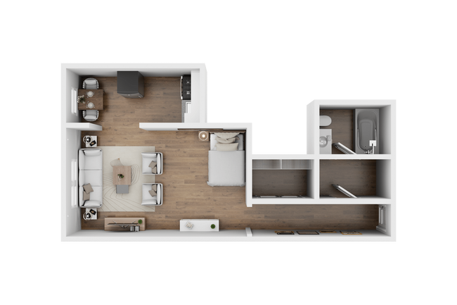 Floorplan - Wynmawr Court Apartments