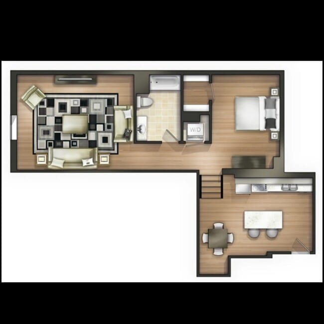 Floorplan - The Land Bank Loft Apartments