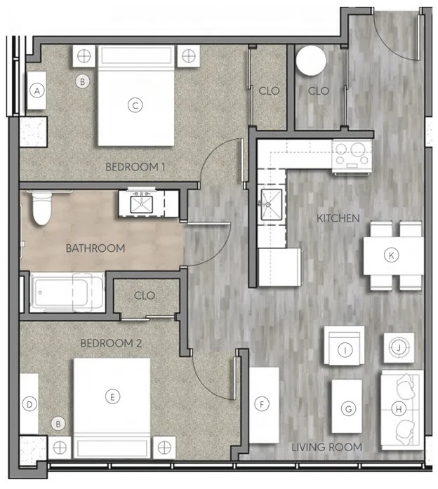 Floorplan - 1060 Bishop