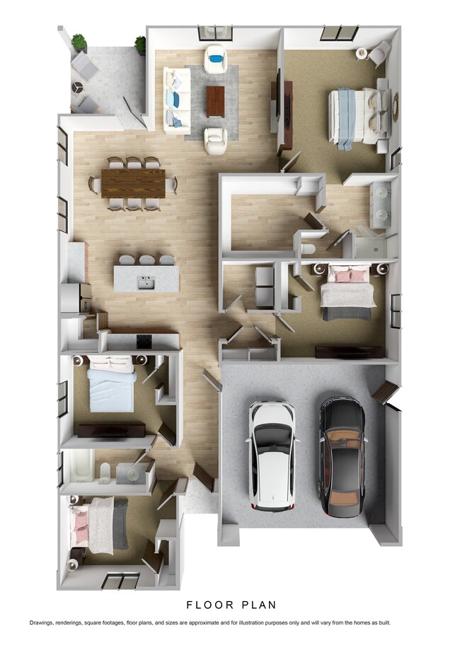 Floorplan - The Pines at Ponderosa